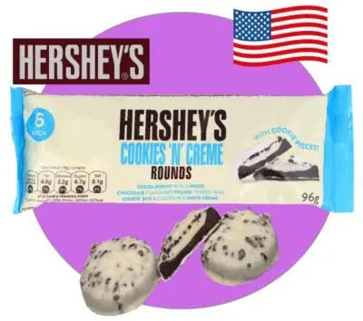 Cookies Hershey's (1 paquet de 6 cookies) - Joy&Candy